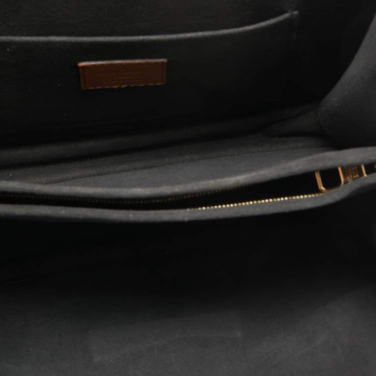 Pre Owned Louis Vuitton Monogram/Monogram Reverse Canvas Dauphine MM Bag
