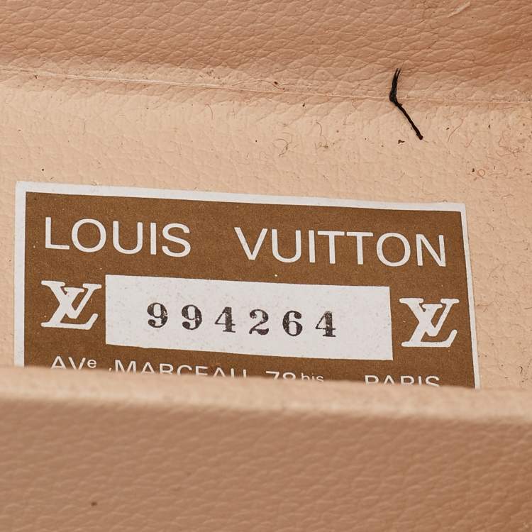 Pre Owned Louis Vuitton Monogram Canvas Alzer 55 Luggage Trunk
