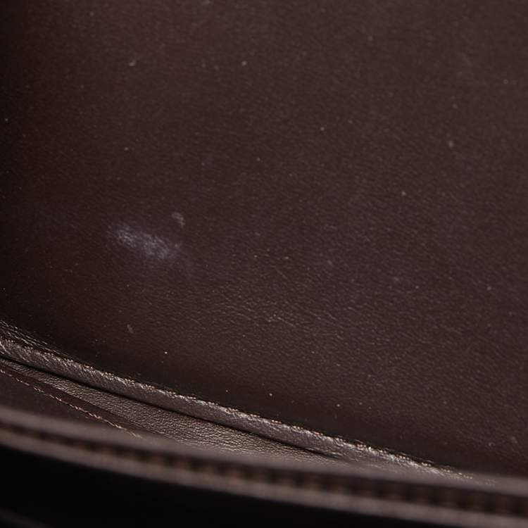 Pre Owned Louis Vuitton Amarante Monogram Vernis Zippy Wallet  