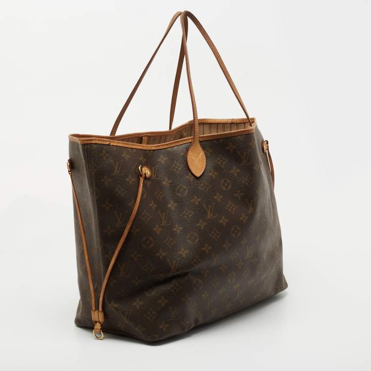 Pre Owned Louis Vuitton Monogram Canvas Neverfull GM Bag