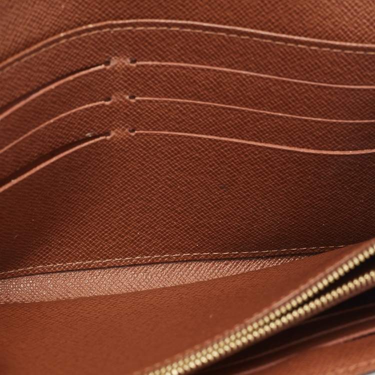 Pre Owned Louis Vuitton Monogram Canvas Sarah Wallet