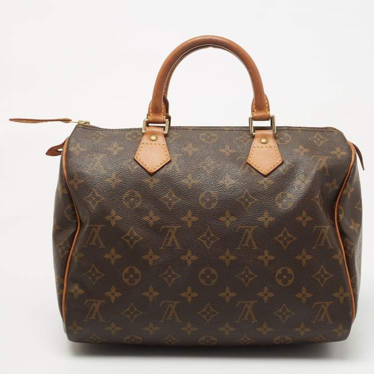 Pre Owned Louis Vuitton Monogram Canvas Speedy 30 Bag