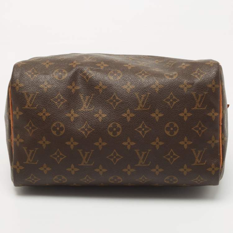 Pre Owned Louis Vuitton Monogram Canvas Speedy 30 Bag