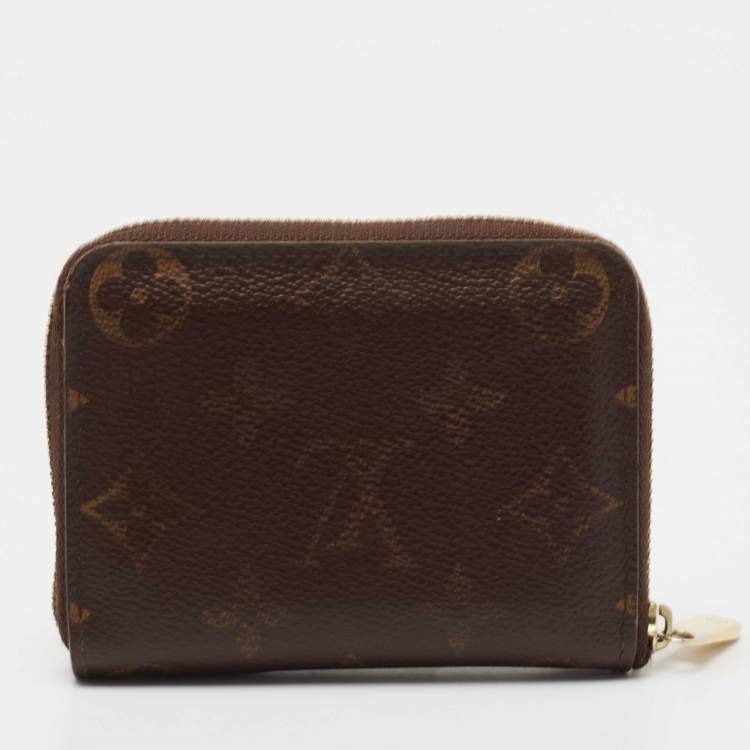 Pre Owned Louis Vuitton Monogram Canvas Zippy Coin Purse