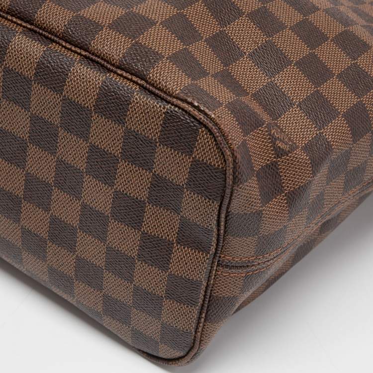 Pre Owned Louis Vuitton Damier Ebene Canvas Neverfull MM Bag
