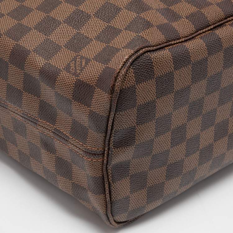 Pre Owned Louis Vuitton Damier Ebene Canvas Neverfull MM Bag