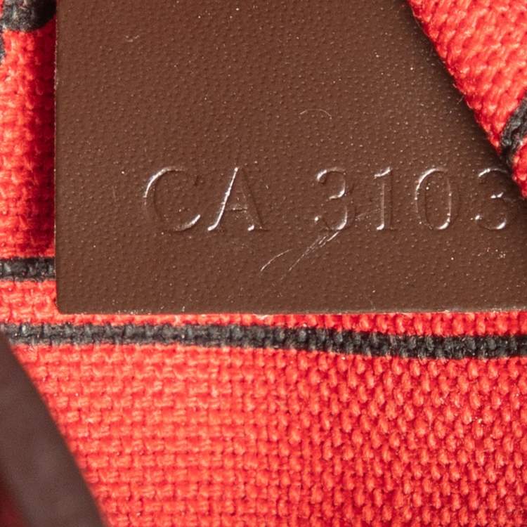 Pre Owned Louis Vuitton Damier Ebene Canvas Neverfull MM Bag