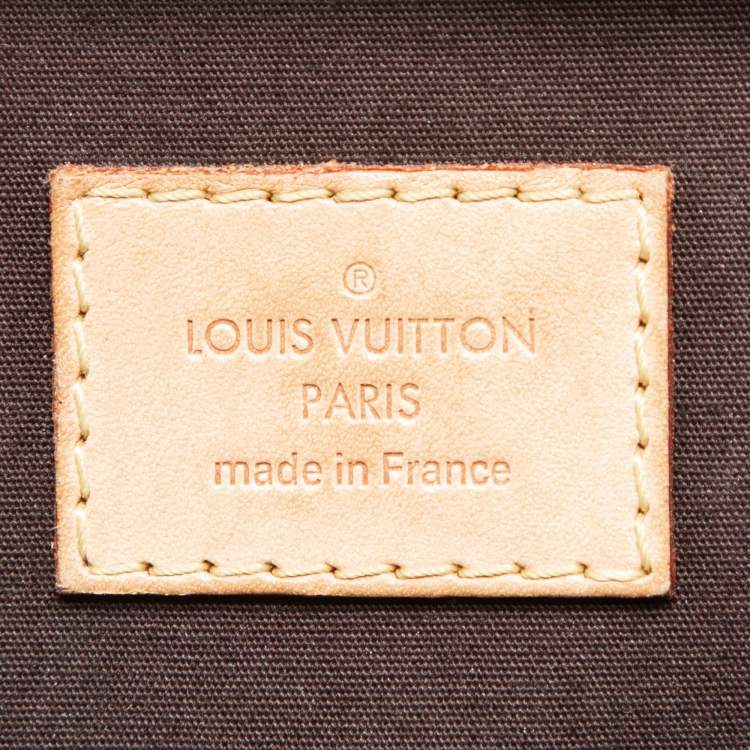 مملوكة مسبقًا Louis Vuitton Amarante Monogram Vernis Leather Alma PM Bag