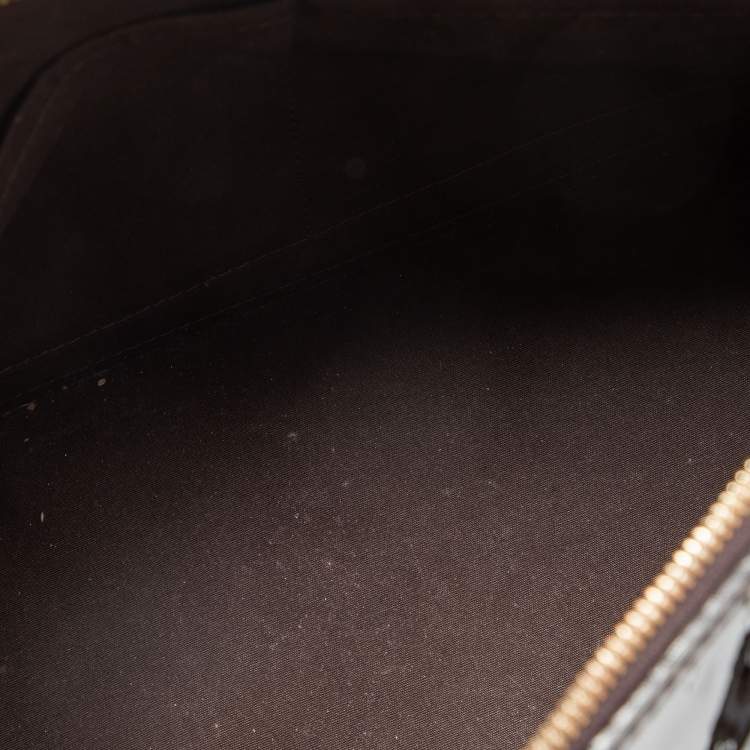 مملوكة مسبقًا Louis Vuitton Amarante Monogram Vernis Leather Alma PM Bag