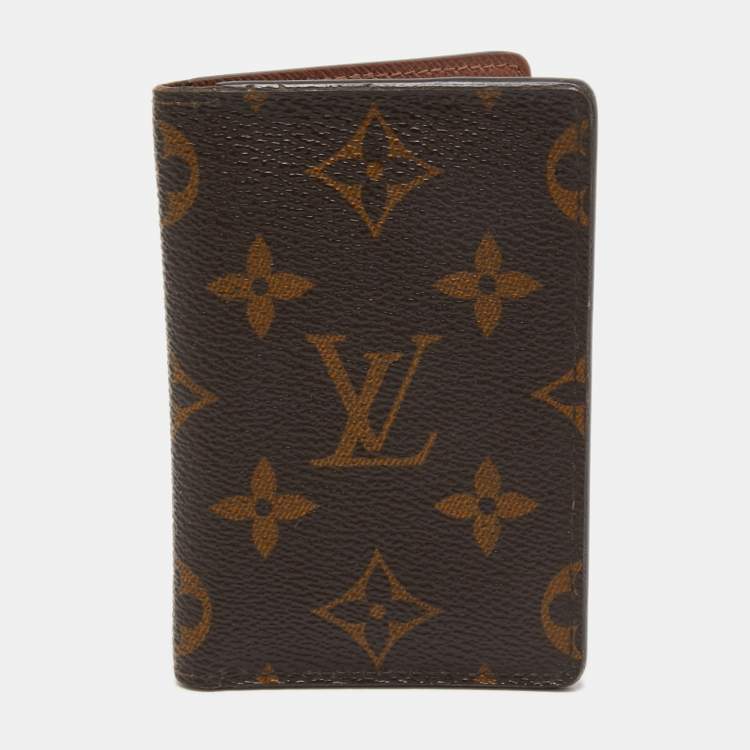 Pre Owned Louis Vuitton Monogram Canvas Pocket Organizer