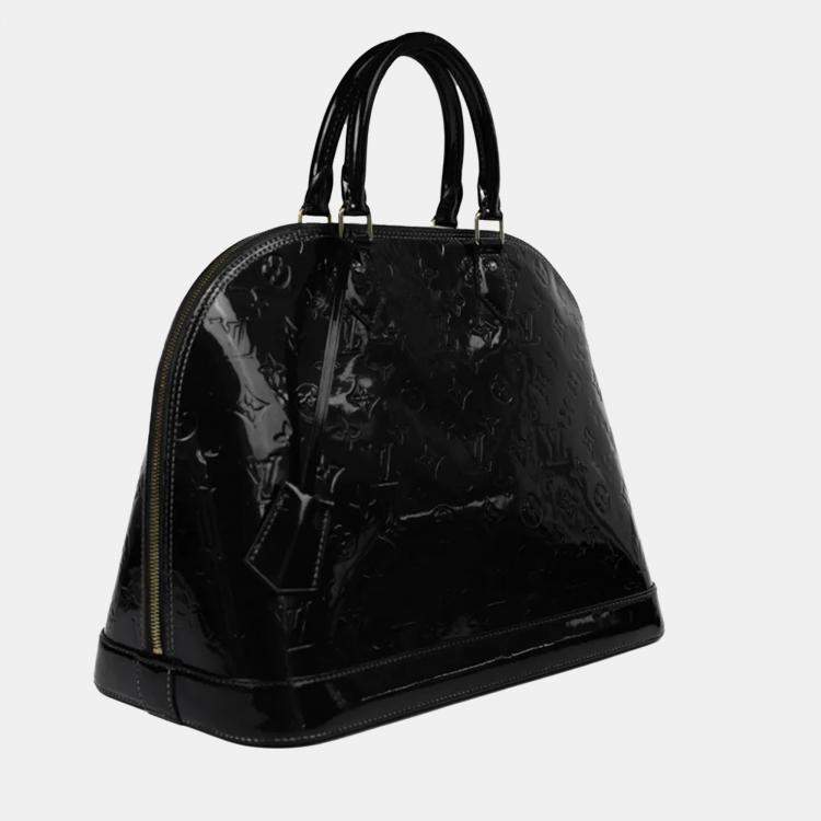 Alma patent leather handbag