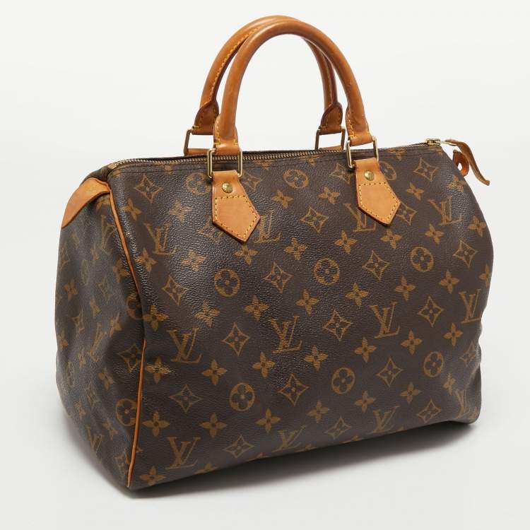 Pre Owned Louis Vuitton Monogram Canvas Speedy 30 Bag