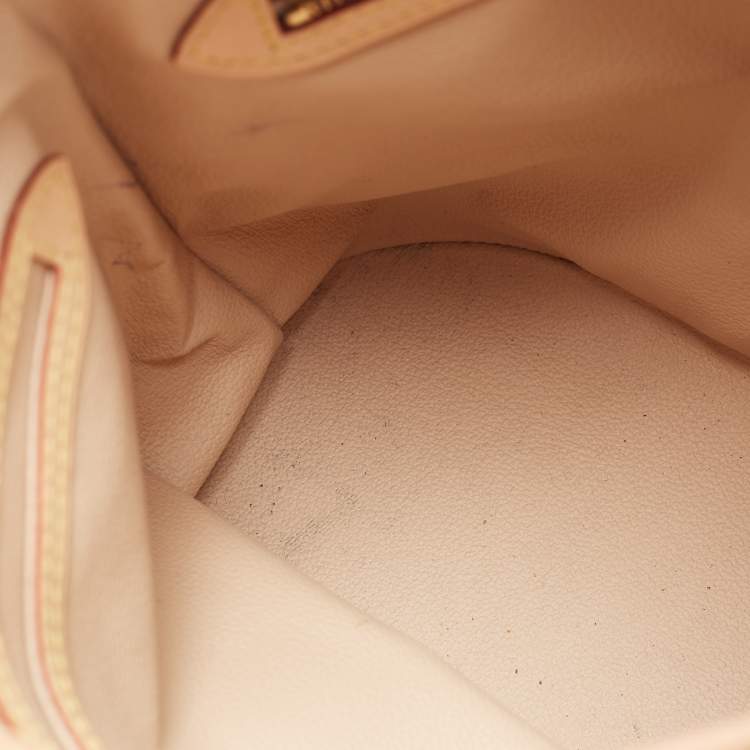 Pre Owned Louis Vuitton Monogram Canvas Petit Bucket Bag