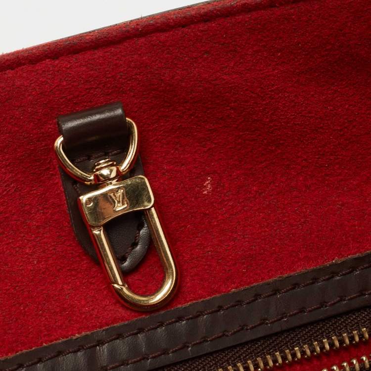 Pre Owned Louis Vuitton Damier Ebene Canvas Hampstead PM Bag