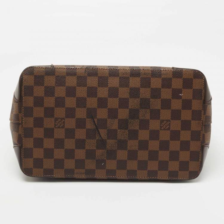 Pre Owned Louis Vuitton Damier Ebene Canvas Hampstead PM Bag
