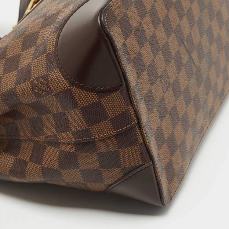 Pre Owned Louis Vuitton Damier Ebene Canvas Hampstead PM Bag