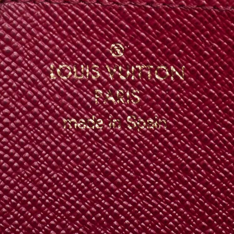 Pre Owned Louis Vuitton Monogram Canvas Zippy Wallet