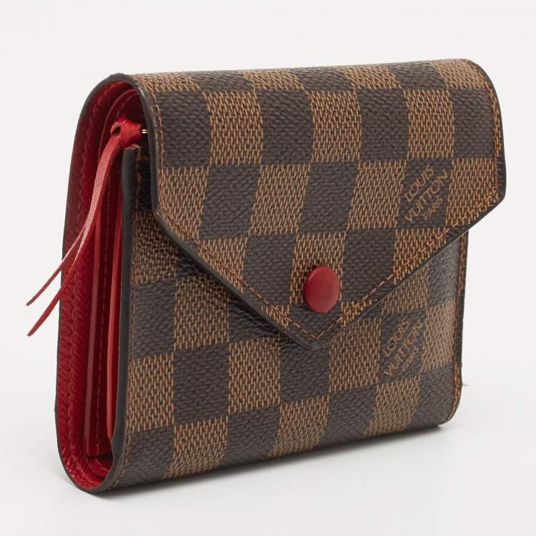 Pre Owned Louis Vuitton Monogram Canvas Victorine Wallet 