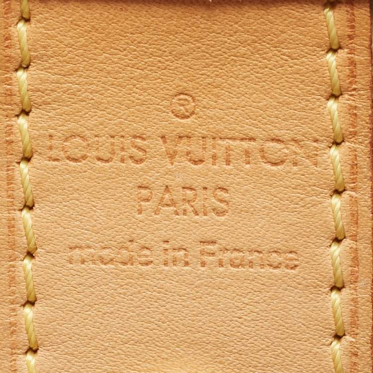 Pre Owned Louis Vuitton Damier Azur Canvas Galliera GM Bag