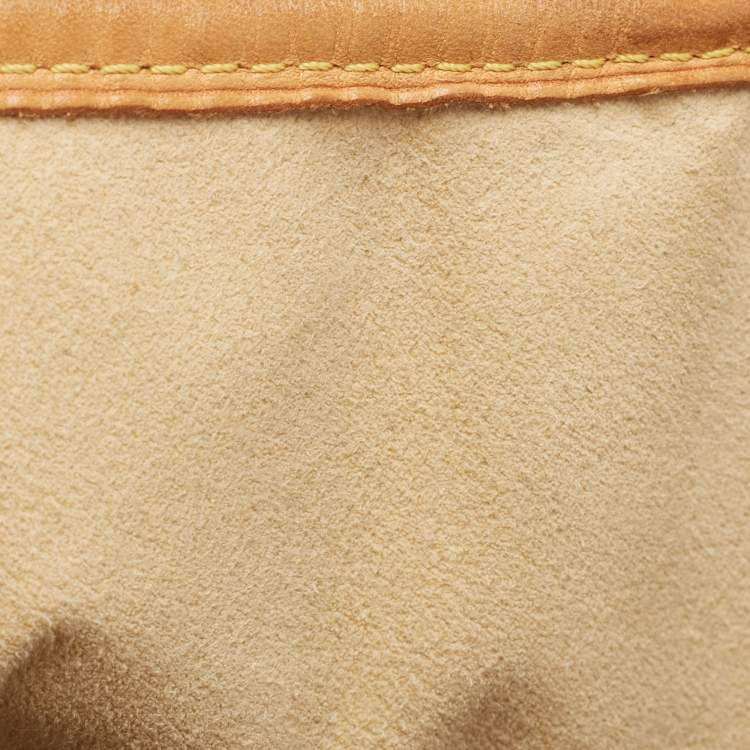 Pre Owned Louis Vuitton Damier Azur Canvas Galliera GM Bag