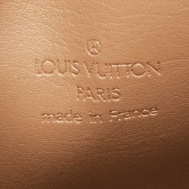 Pre Owned Louis Vuitton Noisette D'Amour Monogram Vernis Bedford Bag