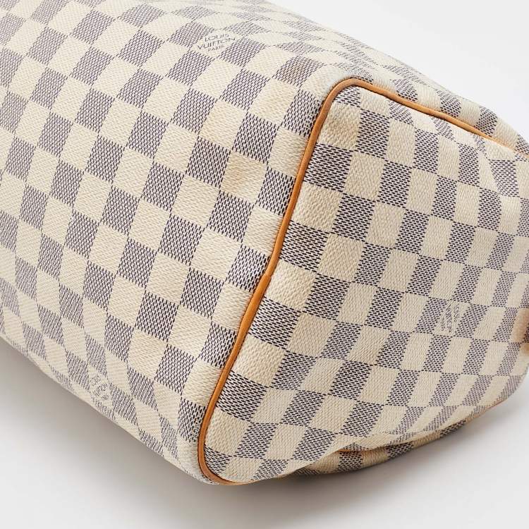 Pre Owned Louis Vuitton Damier Azur Canvas Speedy 30 Bag