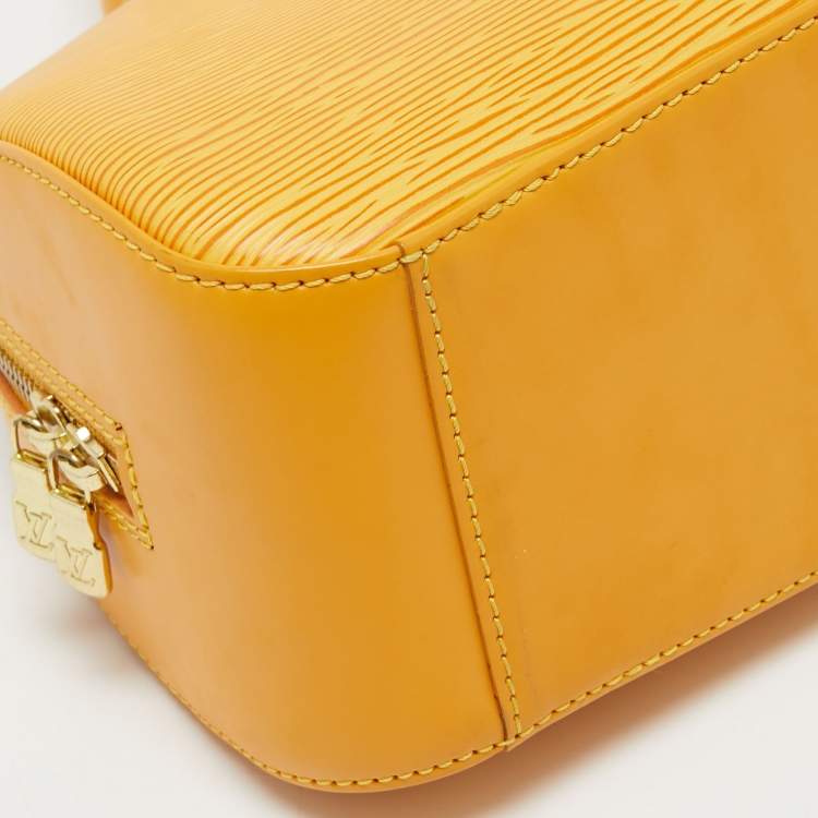 Pre Owned Louis Vuitton Tassil Yellow Epi Leather Jasmin Bag