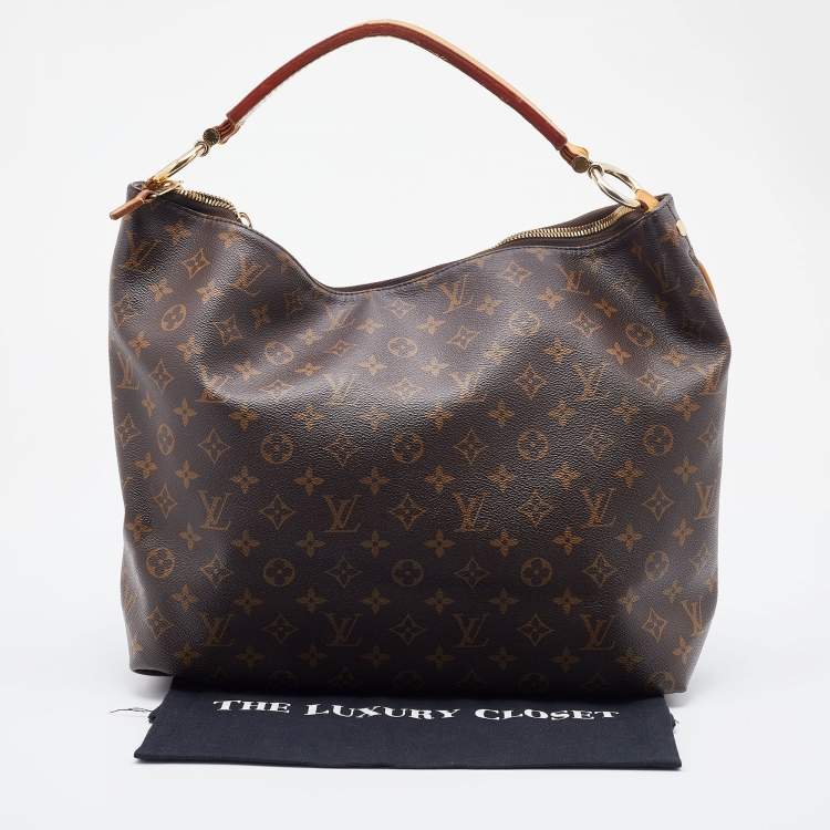 Pre Owned Louis Vuitton Monogram Canvas Sully MM Bag