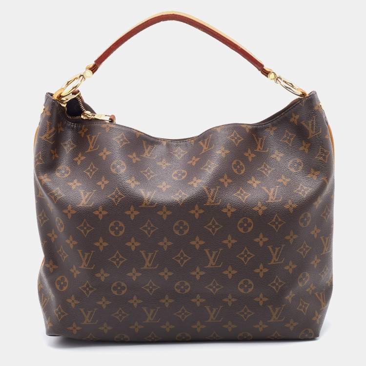 Pre Owned Louis Vuitton Monogram Canvas Sully MM Bag