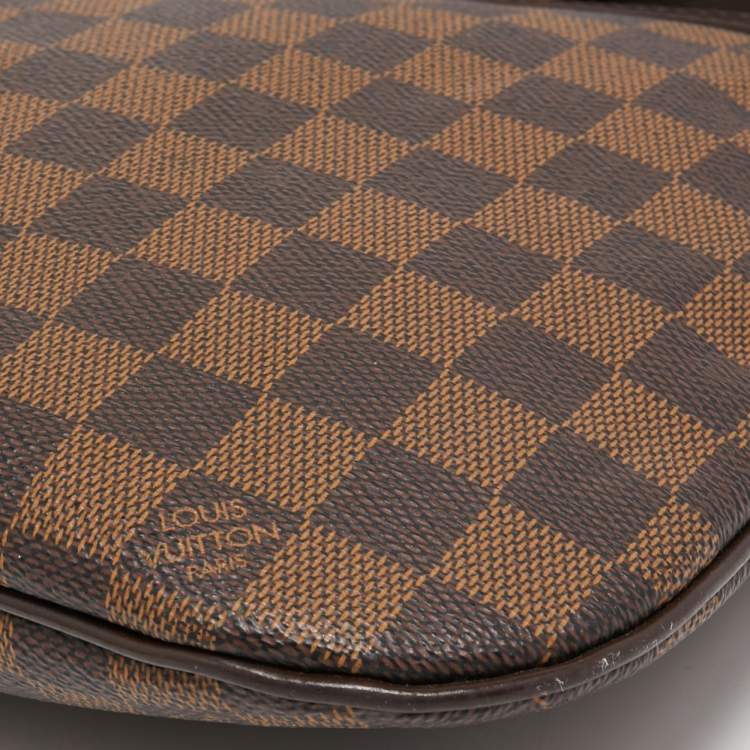 Pre Owned Louis Vuitton Damier Ebene Canvas Pochette Bosphore Messenger Bag