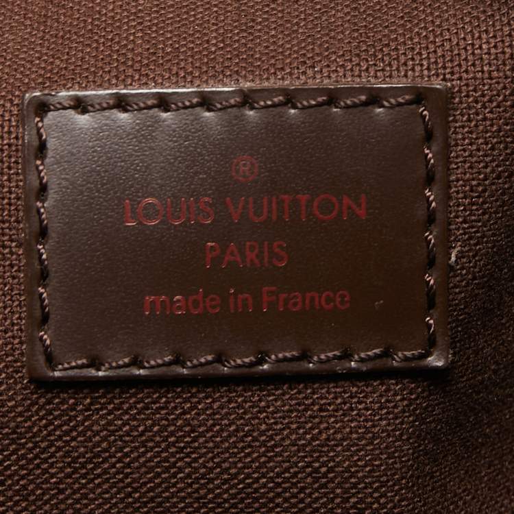 Pre Owned Louis Vuitton Damier Ebene Canvas Pochette Bosphore Messenger Bag