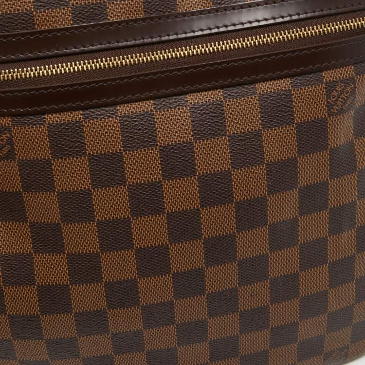 Pre Owned Louis Vuitton Damier Ebene Canvas Pochette Bosphore Messenger Bag