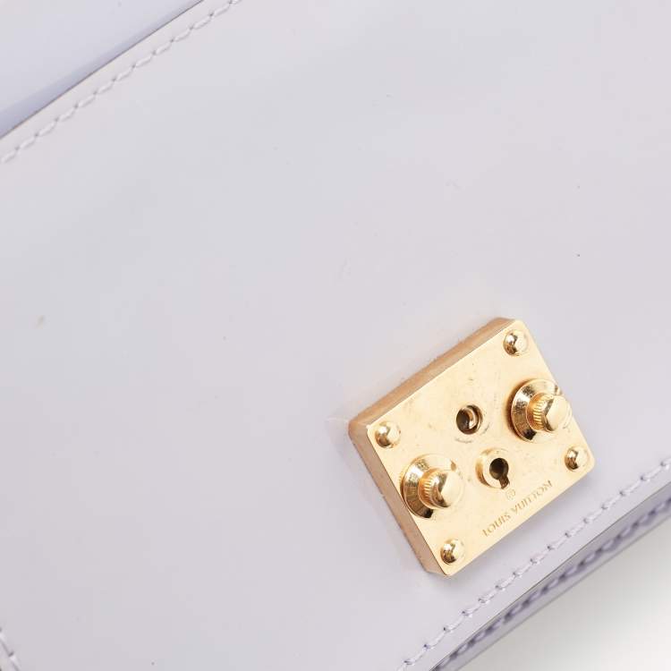 Pre Owned Louis Vuitton Lilas Vernis Monceau BB Bag