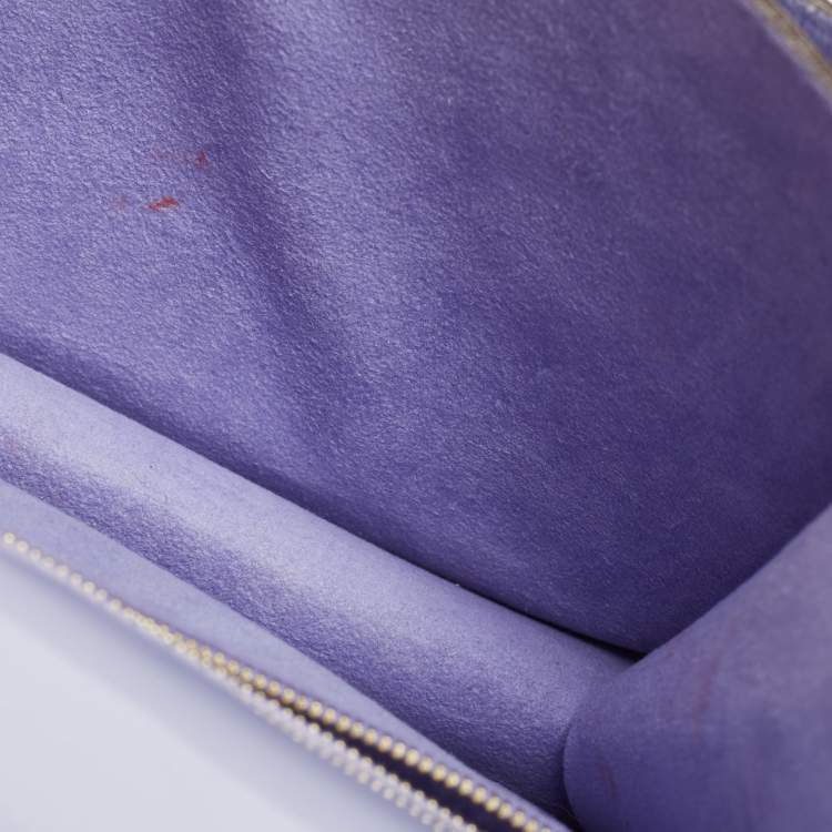 Pre Owned Louis Vuitton Lilas Vernis Monceau BB Bag
