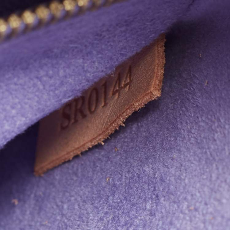 Pre Owned Louis Vuitton Lilas Vernis Monceau BB Bag