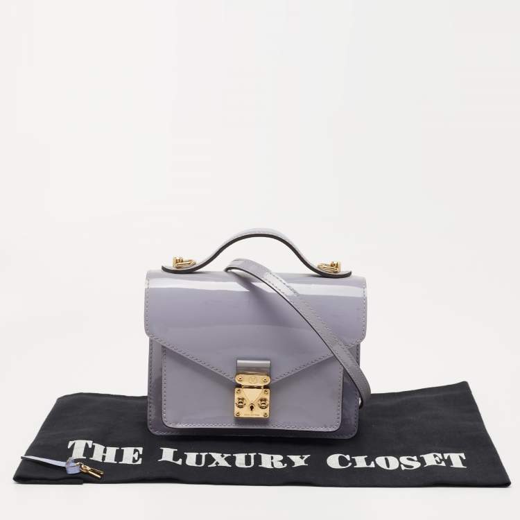 Pre Owned Louis Vuitton Lilas Vernis Monceau BB Bag