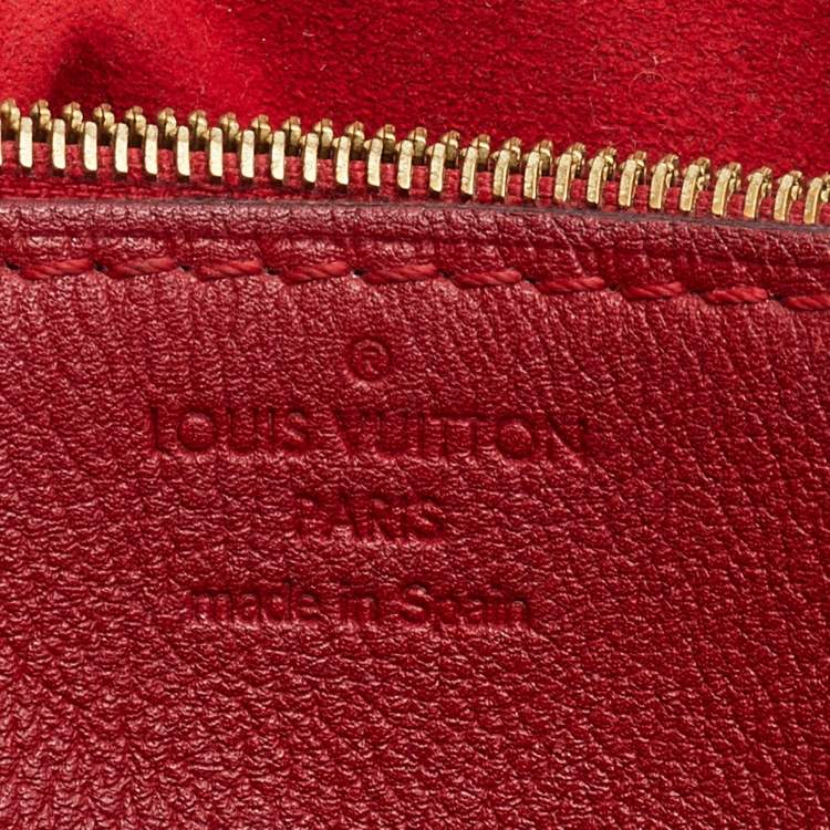 Pre Owned Louis Vuitton Aurore Monogram Canvas Pallas Chain Bag