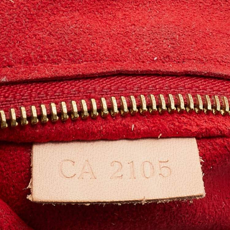 Pre Owned Louis Vuitton Aurore Monogram Canvas Pallas Chain Bag