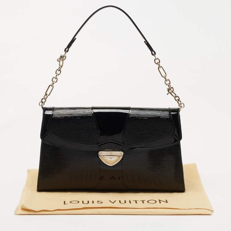 Pre Owned Louis Vuitton Black Electric Epi Leather Lena Bag