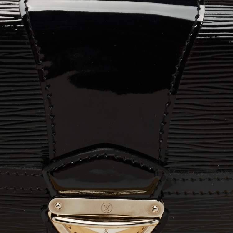 Pre Owned Louis Vuitton Black Electric Epi Leather Lena Bag
