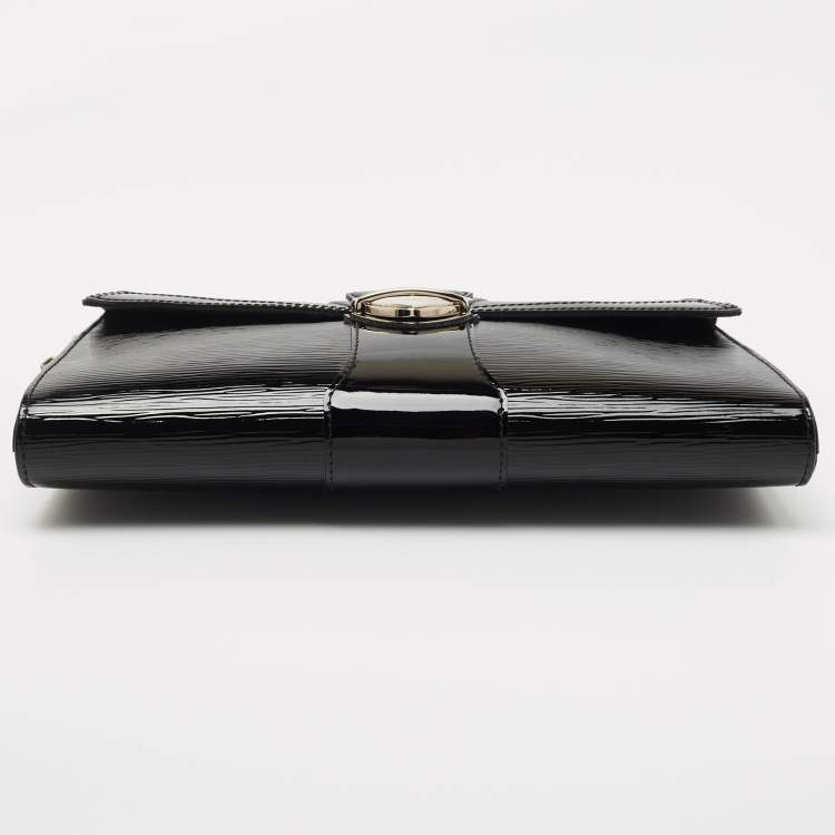 Pre Owned Louis Vuitton Black Electric Epi Leather Lena Bag