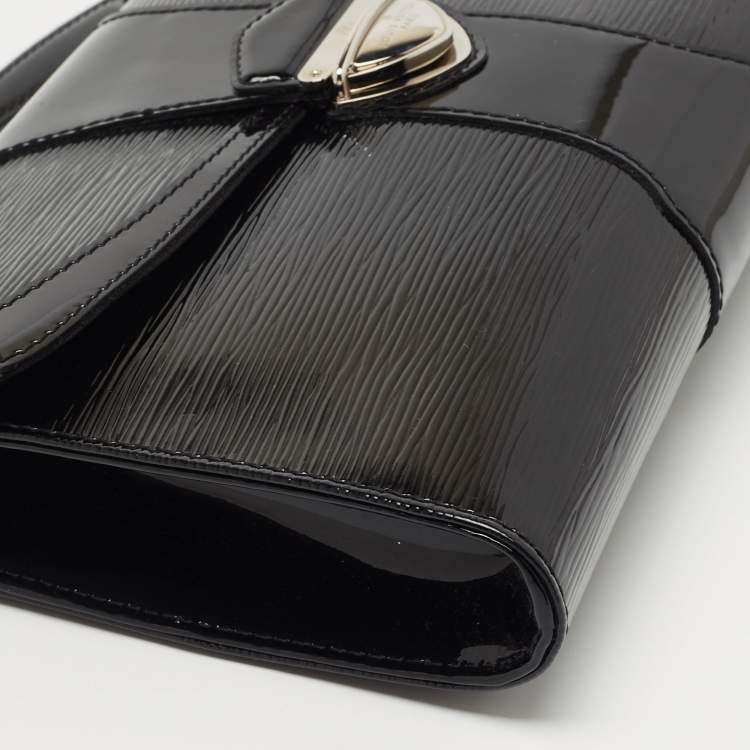 Pre Owned Louis Vuitton Black Electric Epi Leather Lena Bag