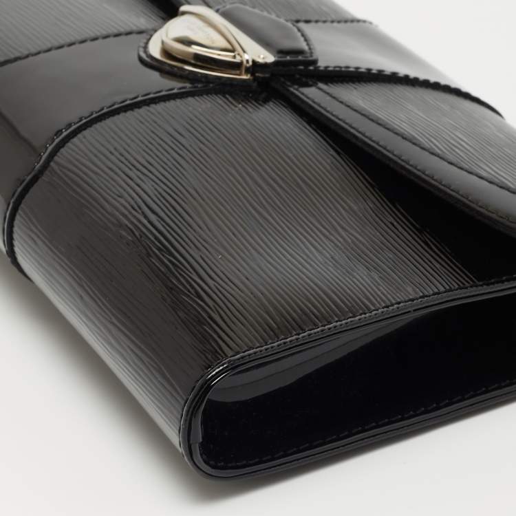 Pre Owned Louis Vuitton Black Electric Epi Leather Lena Bag