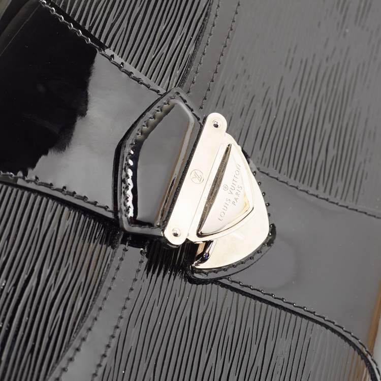 Pre Owned Louis Vuitton Black Electric Epi Leather Lena Bag