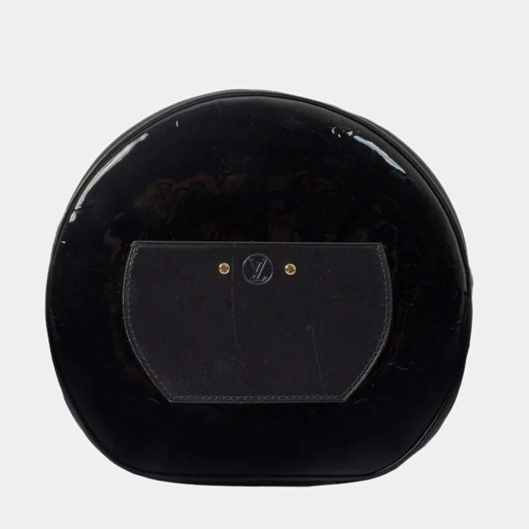 Pre Owned Louis Vuitton Petit Boite Chapeau Shoulder bag in Black Patent leather
