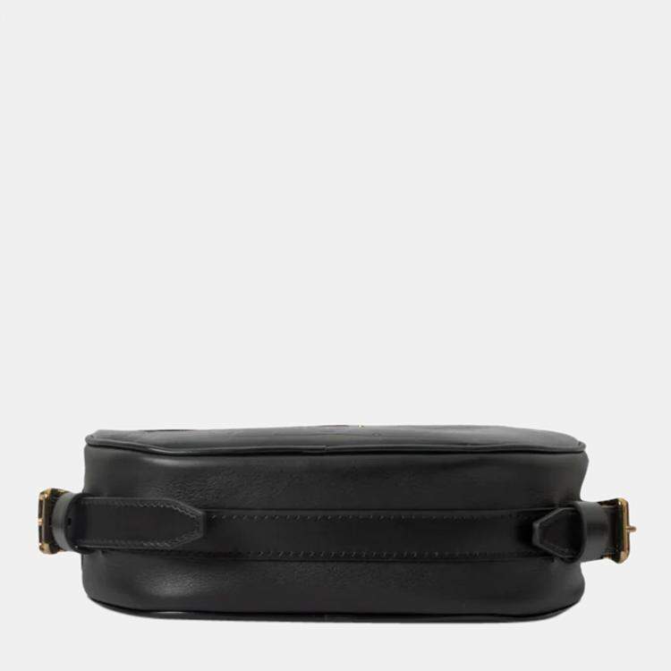 Pre Owned Louis Vuitton Petit Boite Chapeau Shoulder bag in Black Patent leather