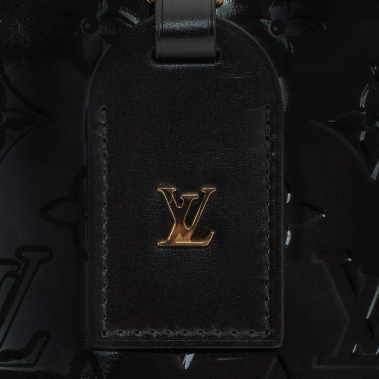 Pre Owned Louis Vuitton Petit Boite Chapeau Shoulder bag in Black Patent leather