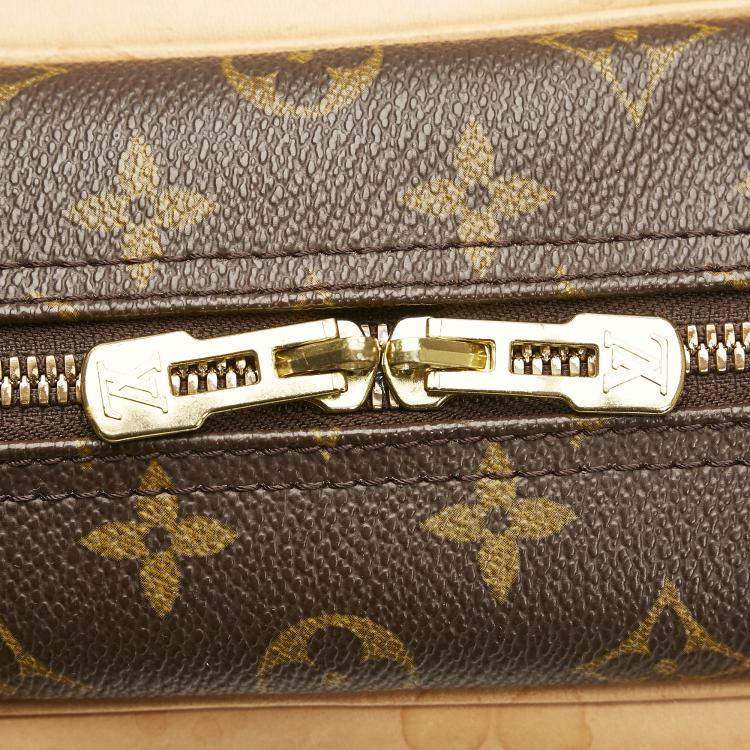 Pre Owned Louis Vuitton Brown Monogram Deauville