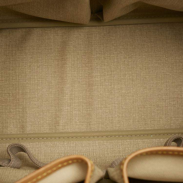 Pre Owned Louis Vuitton Brown Monogram Deauville