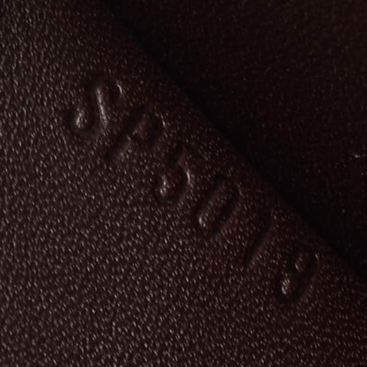 Pre Owned Louis Vuitton Amarante Monogram Vernis Porte Monnaie Round Coin Purse